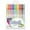 Glitter Colors (12-count), variant on BAZIC Collorelli Gel Pen 1.0mm Glitter Color, Smooth Write (12/Pack), 1-Pack