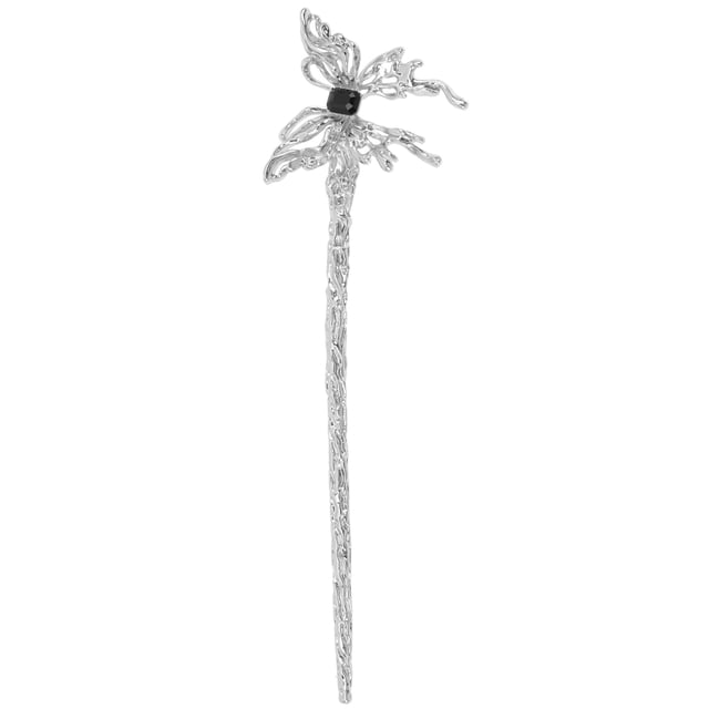 EeaseMX Horquilla elegante con forma de mariposa para el pelo, de aleación, para mujer