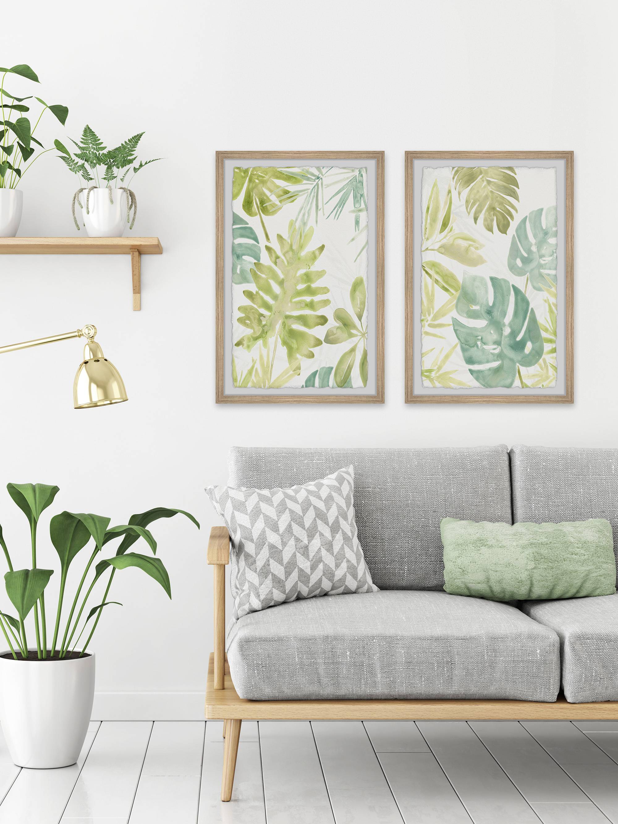 Marmont Hill Island Medley Diptych