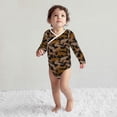 thumbnail image 4 of Xecao Leopard Print Print Baby unisex-baby Cotton Long-sleeve Bodysuits-6 Months, 4 of 6