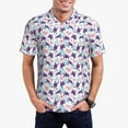 thumbnail image 5 of Wukai Ornamental Turtles Men’s Polo Shirts,Quick-Dry Athletic Shirt,Classic Fit Shirts-Large, 5 of 8