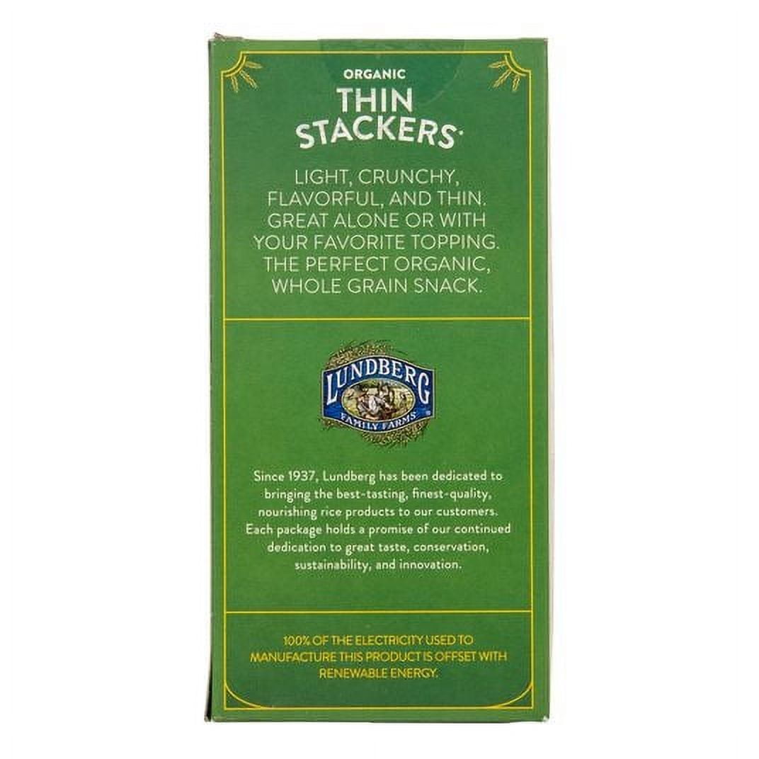 Lundberg Thin Stackers, Basil Thyme, Organic-6 x 6 oz