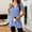 *Blue, variant on ClodeEU Womens V Neck Short Sleeve,Casual Loose T Shirt ,Sundress Beach with Pockets Pink,Womens Plus S