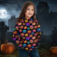 thumbnail image 2 of FEIFLY Child Sweatshirts Toddler Boys Girls Halloween Bat Cartoon Prints Long Sleeve Warm Hoodie Pullover Kids Tops, 2 of 4