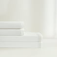 thumbnail image 3 of Lush Decor Evelyn Lace Trim Cotton Sheet Set 4 Piece Set Queen White - Cotton Sheets - White Bed Sheets - Farmhouse & Coquette Decor, 3 of 9
