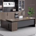 thumbnail image 3 of Student Storage Reception Office Desk Monitor Modern Conference Wood Computer Desks Office Executive Escritorio Office Furniture My Lux Decor Round, 3 of 16