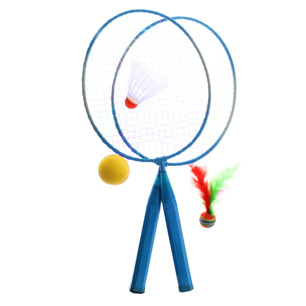 Super  Mini Badminton Racket Birdie Ball Kids Outdoor Indoor Sport Toy 