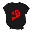 thumbnail image 5 of FASHOFT Valentines Shirts for Matching Couples Womens Long Sleeve Shirt Valentines Day Gifts for His and Her Black M, 5 of 5