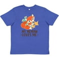 thumbnail image 3 of Inktastic Memaw Loves Me Fox Gift Youth T-Shirt, 3 of 5