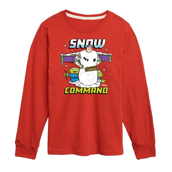 Toy Story - Snow Command - Toddler And Youth Long Sleeve Graphic T-Shirt