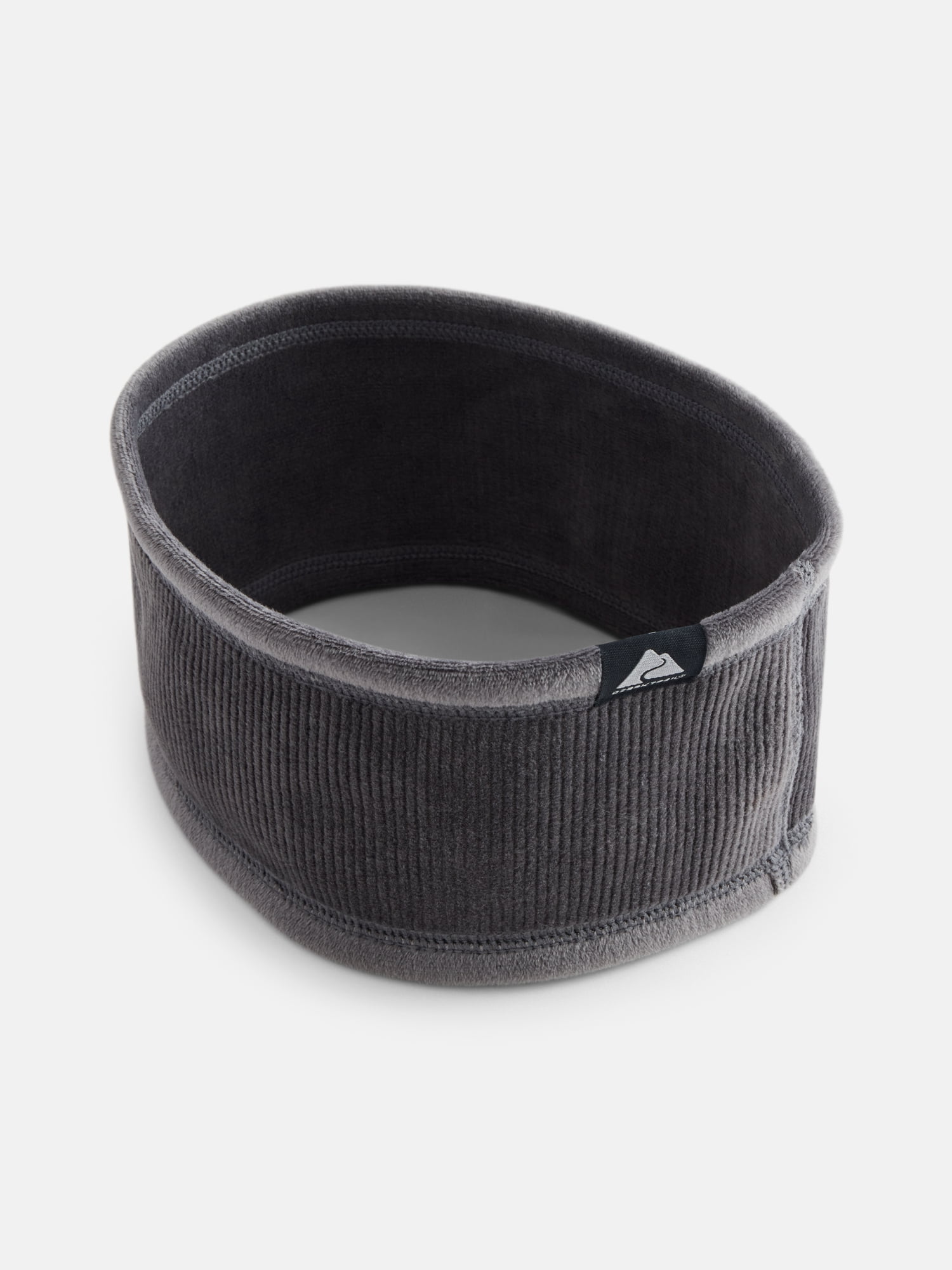 Ozark Trail Women's Reversible Corduroy Headband, Charcoal