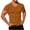 Khaki, variant on Xunlbb Men's Shirts T-Shirt for Men Fashionable Men's Solid Color Casual Tight Fitting V-neck Short Sleeved Top Gift for Him, M-4XL