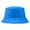 Blue, variant on WTXUE Bucket Hat Beach Hat Cotton Green Hat Bucket Hat for Summer Travel Beach Sun Hat Sun Protection Hat Outdoor Hat Summer Hats Army Green L