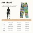 thumbnail image 2 of Salouo Construction Machinery Print Women's Pajama Pants Casual Loose Sweatpants PJs Flowy Pants Drawstring Palazzo for Women Wide Leg Pants Lounge Pajama -Large, 2 of 8