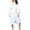 zb-White, variant on Hvyesh Men Bathrobe Waffle Spa Bathrobe Soft Solid Kimono Bath Robe Lightweight Bathrobes Nightgown Robes