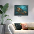 thumbnail image 2 of Fuzoiu Elegant Butterfly And Flowers Print Canvas Wall Decorative,Modern Artwork Picture Decor Painting,Living Room Bedroom Home Office,Framed Hangable Decorative Artwork Size 30x40, 2 of 6