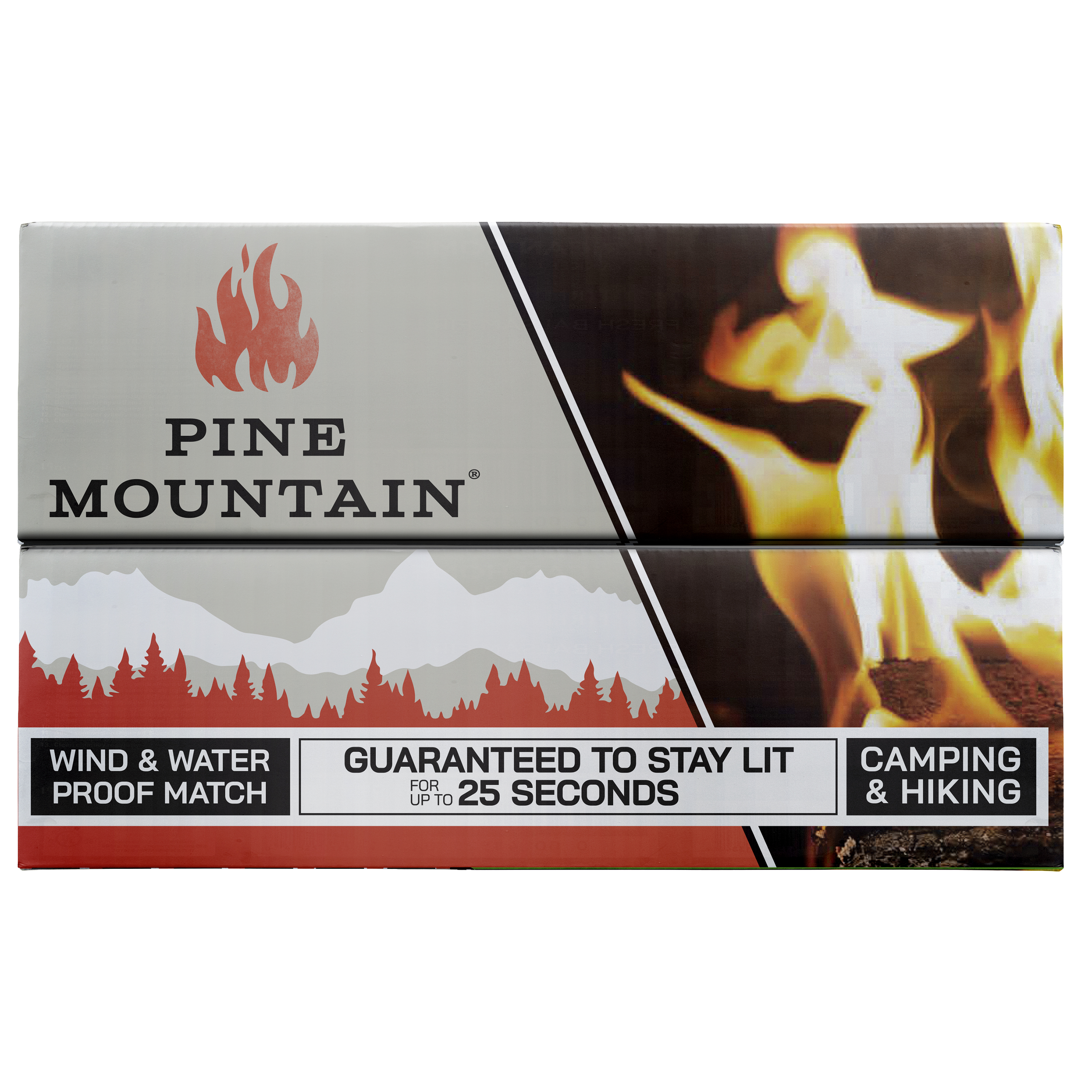 Pine Mountain Weatherproof Match, Match for Extreme Conditions, 25 Count, Tan and Red - image 5 of 5