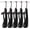 Black, variant on Suit Hangers for Men 15 Pack, Jacket Hangers Plastic Extra Wide Shoulder 17.7" No Bumper Portable,Heavy Duty with Pant Bar for Suit, Pant, Sweater, Coat and Sport Clothe