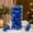 Blue, variant on Ball Ornament Glossy Finish Decorative Sphere Multi‑Surface Style for Christmas Tree Holiday Decoration