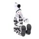 thumbnail image 2 of Muñeca De Pequeña Sunnimix Modelo De Divertido Figuras Recuerdos Muñecas de payaso de porcelana, 2 of 8
