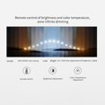 thumbnail image 3 of Ceiling Fans Light Remote Control 3 Color Temperature Smart Ceiling Fan With LED Light E27 Converter Base Home Bedroom Lighting, 3 of 11