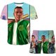thumbnail image 1 of Grand Theft Auto Conjuntos de ropa Moda de verano Camisetas de dibujos animados Pantalones cortos Trajes de 2 piezas GTA5 Disfraces de cuello redondo Suits8T Gao Jinjia LED, 1 of 2