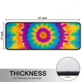 thumbnail image 5 of Kitchen Rugs Sets Of 2,Colorful Tie Dye Star Pattern Anti Fatigue Kitchen Mat Rugs Non Slip Washable,Decorative Kitchen Floor Mats for Kitchen,Sink,Laundry,17"x47"+17"x47", 5 of 5