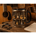 thumbnail image 3 of Country Guitar Mug Personalized Accent Mug for Dad, Country Music Gift for Father’s Day, 3 of 4