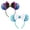 Elsa/Anna, variant on 2PCS Mouse Ears Bow Headbands, Cartoon Glitter Bows Hairband for Girls & Women