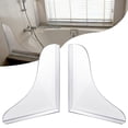 thumbnail image 4 of Bathtub Splash Cover Set Tub Corner Guard Cover Acrylic Drip Baffle for Basin Wash, 4 of 10