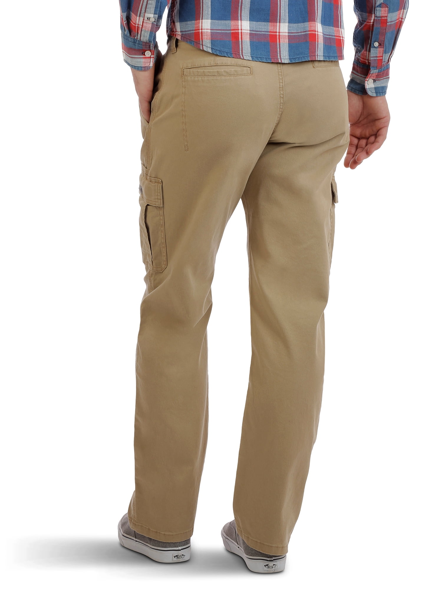 Wrangler Men's and Big Men's Relaxed Fit Cargo Pants With Stretch