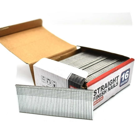 

Air Locker DS16125 16 Gauge Straight Finish Nails - 1-1/4 Inch (2500 / Pack)