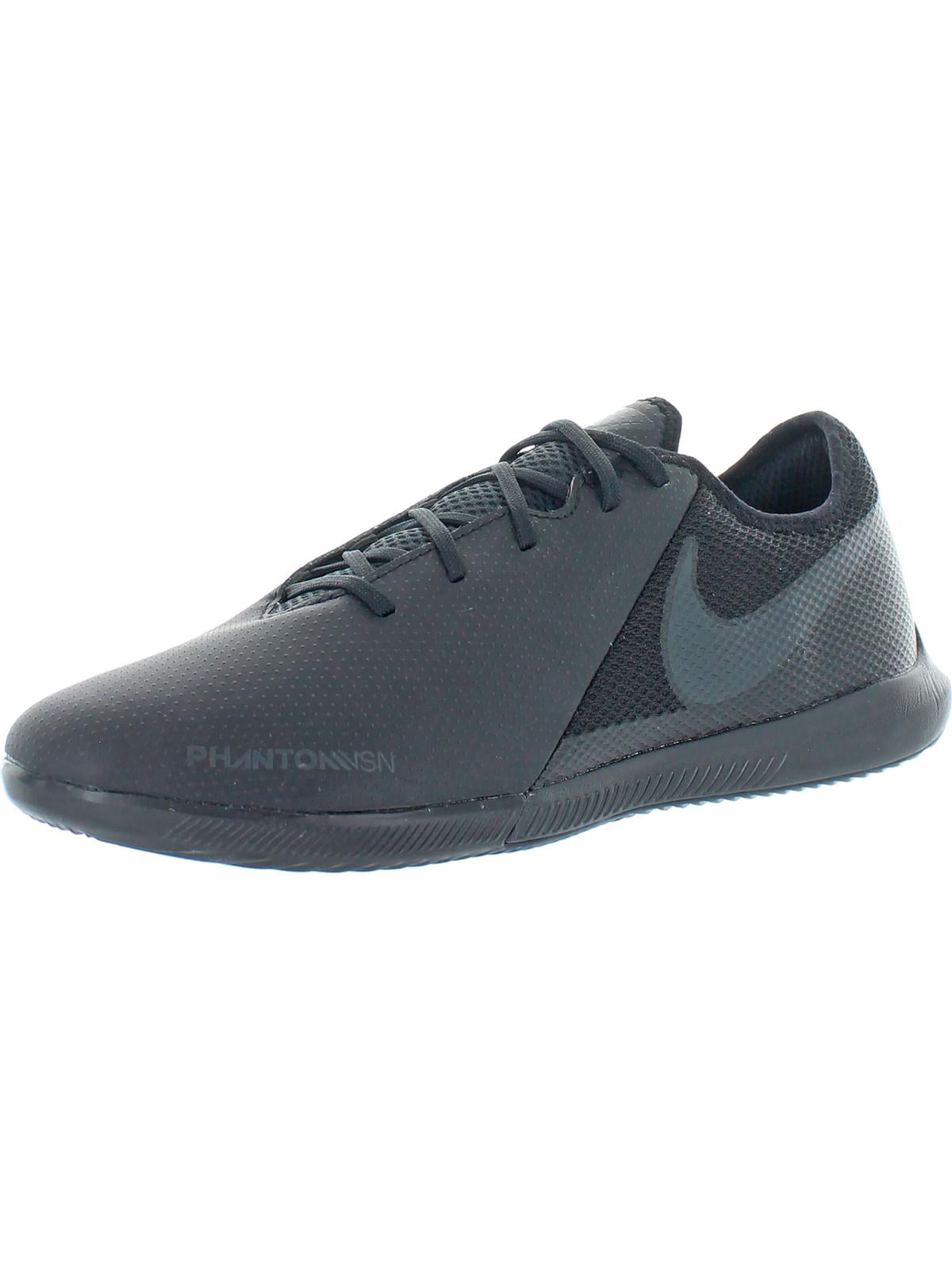 Nike Phantom Vsn Academy Ic Black / Anthracite Ankle-High Leather Sneaker - 9.5M 8M -