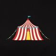 thumbnail image 3 of CafePress - Circus Tent T Shirt - Women's Traditional Fit Dark T-Shirt, 3 of 4