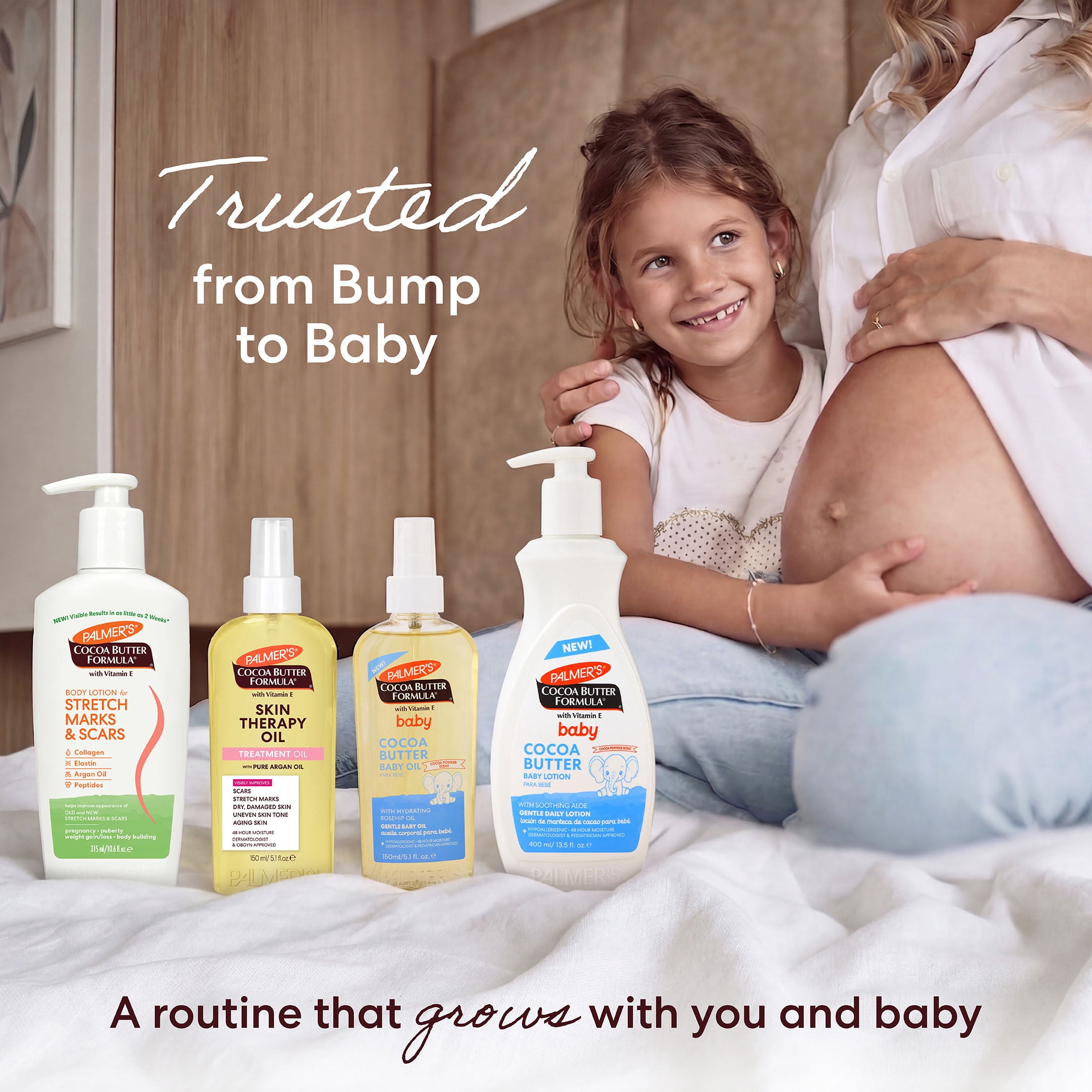 (2 pack) Palmer's Baby Cocoa Butter Nourishing Oil with Vitamin E, 5.1 fl oz