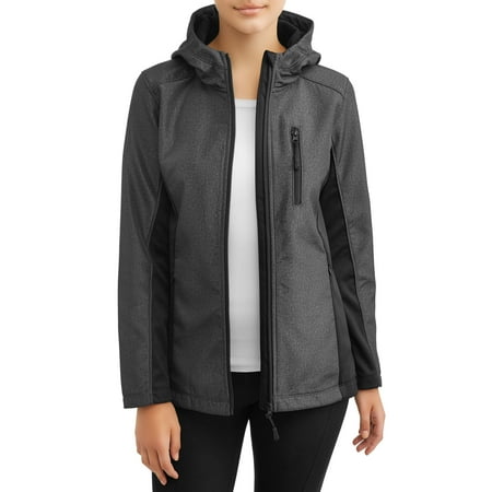 RBX - Women's Active Softshell Hood Jacket - Walmart.com