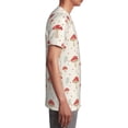 thumbnail image 6 of Wukai Mushroom Youth Unisex Short Sleeve T-Shirt for Boys, Girls, Teens, and Kids-X-Small, 6 of 7