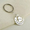 thumbnail image 2 of Dalazy Key Chain Alloy Pendant keyring gift Keyring Woman Key Holder Decor Key Ring Party Wedding Gift, D1002-Brother, 2 of 9