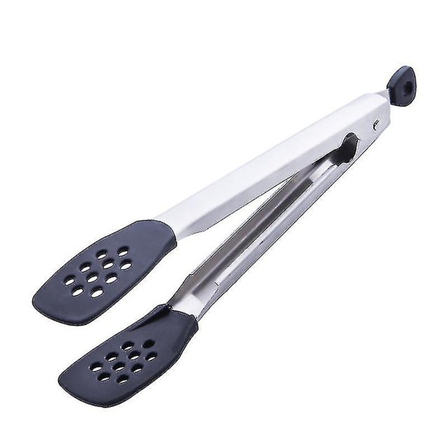 1 Pieza Sartén Antiadherente Acero Inoxidable 304 Clip Barbacoa Negro TUNC Sencillez