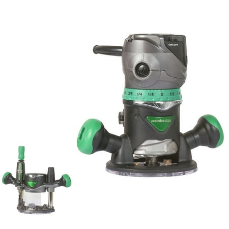 2-1/4 HP Variable Speed Plunge and Fixed Base Router Kit
