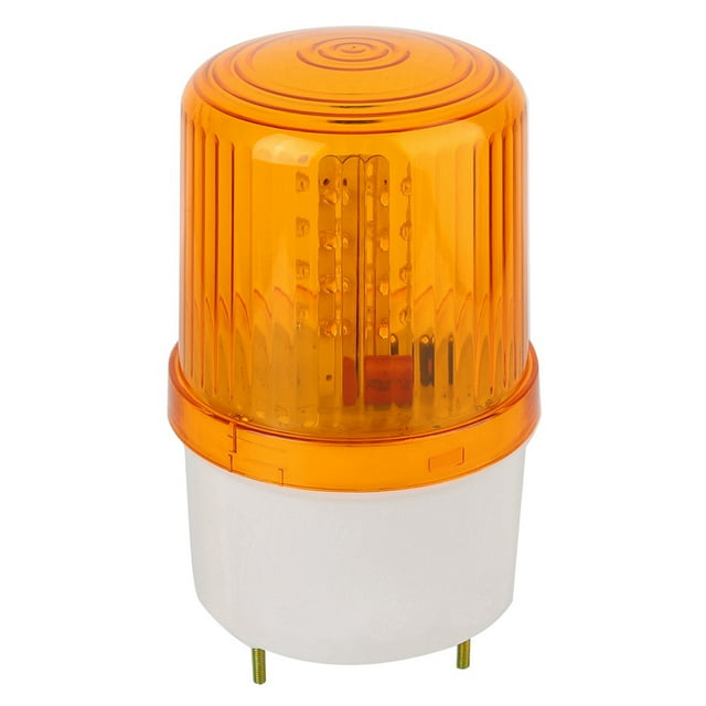 Luz de advertencia LED, almacén exterior amarillo Luz de advertencia LED de tráfico Luz de advertencia intermitente Compacta y liviana