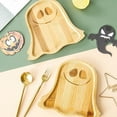 thumbnail image 3 of Halloween Pumpkin Ghost Plate Charcuterie Board And Cheese Board Halloween Party Dinner Plate, 3 of 5