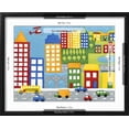 thumbnail image 5 of Art.com Storybook City Art Print by Chariklia Zarris, Black Frame Wall Art, 21" x 17", 5 of 5