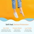 thumbnail image 5 of ZenToes Soft Foam Callus Cushions Water-Resistant Callus Pads Toe and Foot Protectors for Shoes, Pain Relief, OSFM, multi-pack of 24, 5 of 9