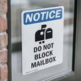 thumbnail image 4 of (2 Pack) Do Not Block Mailbox Sign, 4 of 7