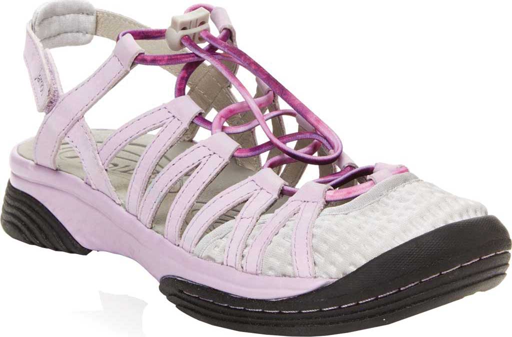 Women's Jambu Water Diva Encore Closed Toe Sandal Light Grey/Lilac