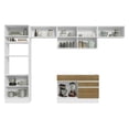 thumbnail image 2 of Cocina Integral Completa Madesa 350cm Glamy 01 - Blanco/Marrón, 2 of 9