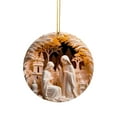 thumbnail image 2 of Nativity Scene Ornaments Christmas Tree Ornaments Set Birth Of Hanging Decorations Holy Religious Gifts Nativity Scene Gifts, 2 of 6