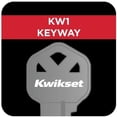 thumbnail image 3 of Kwikset Double Cylinder Deadbolt SmartKey - Adjustable Security Lock - Satin Nickel, 3 of 3