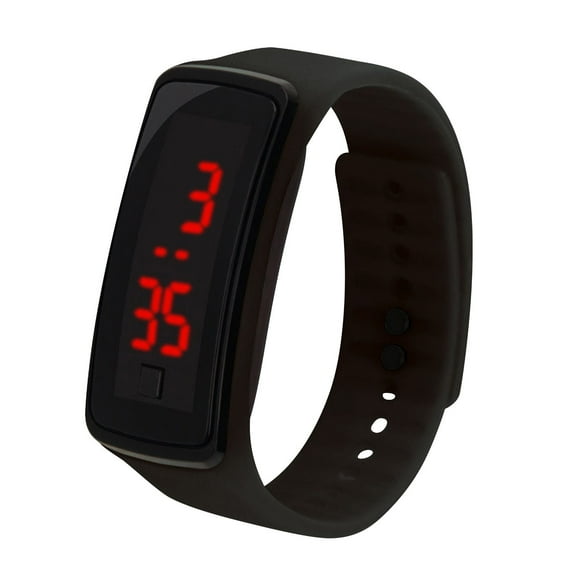 Watch LED Watch Electronic Children's Waterproof Silicone Smart Watch for Outdoor Sports